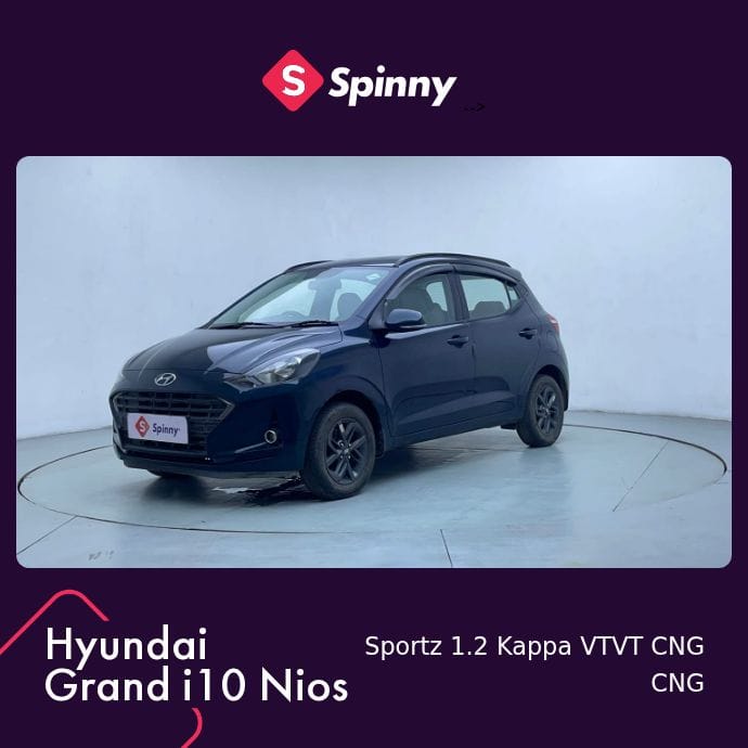 2022 Hyundai Grand i10 Nios Sportz 1.2 Kappa VTVT CNG 2022 Hyundai Grand i10 Nios Sportz 1.2 Kappa VTVT CNG