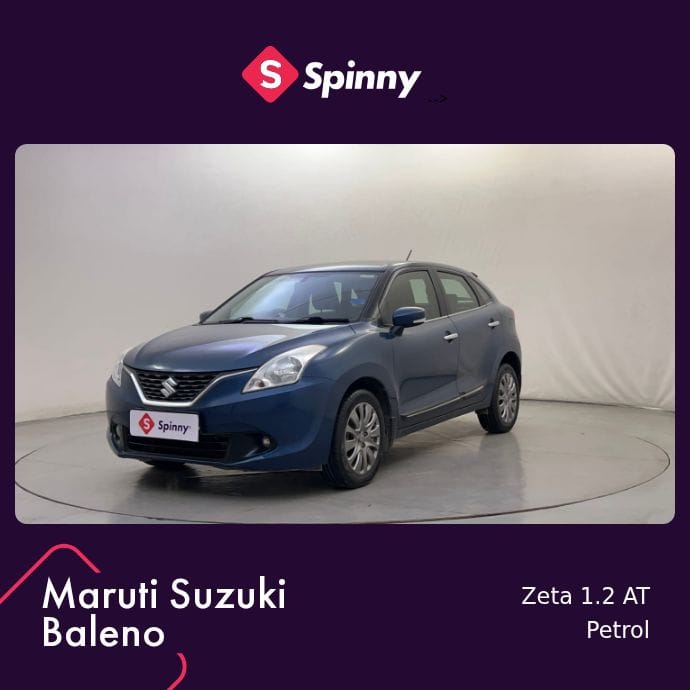 2017 Maruti Suzuki Baleno Zeta 1.2 AT 2017 Maruti Suzuki Baleno Zeta 1.2 AT