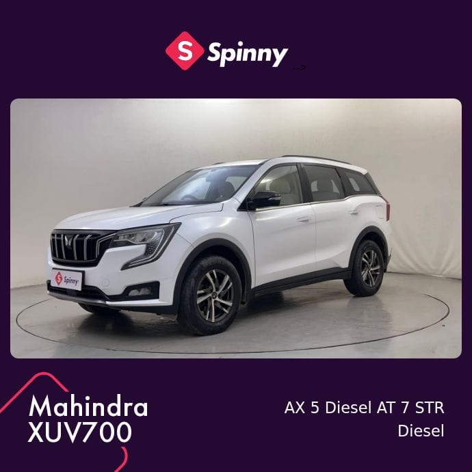 2023 Mahindra XUV700 AX 5 Diesel AT 7 STR 2023 Mahindra XUV700 AX 5 Diesel AT 7 STR