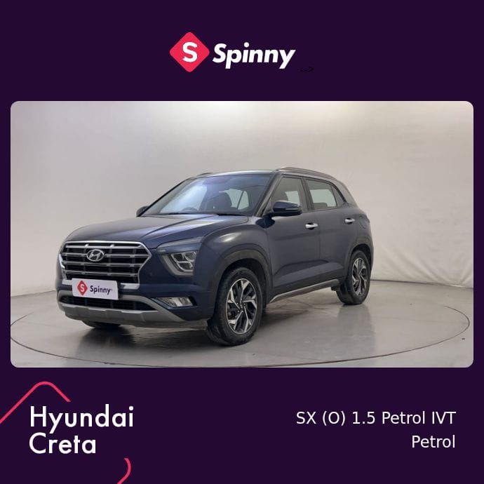 2022 Hyundai Creta SX (O) 1.5 Petrol IVT 2022 Hyundai Creta SX (O) 1.5 Petrol IVT