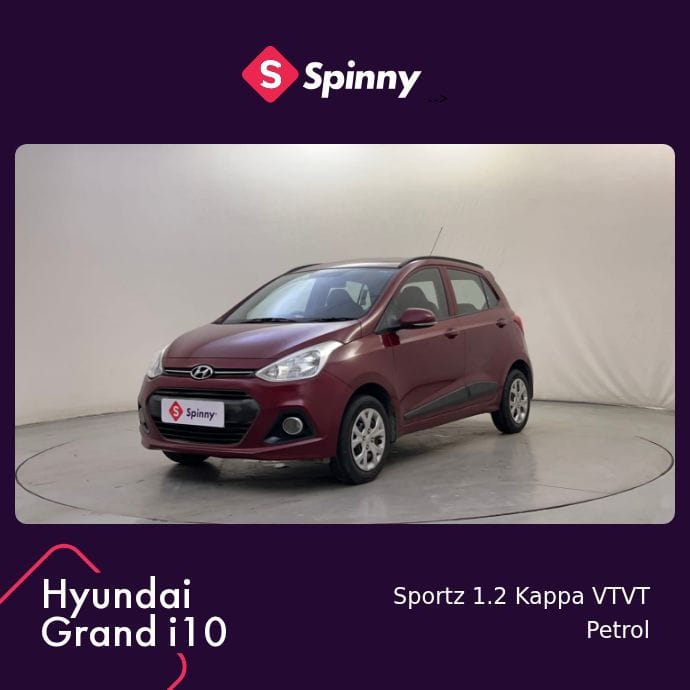 2016 Hyundai Grand i10 Sportz 1.2 Kappa VTVT