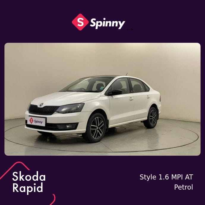 2019 Skoda Rapid Style 1.6 MPI AT 2019 Skoda Rapid Style 1.6 MPI AT