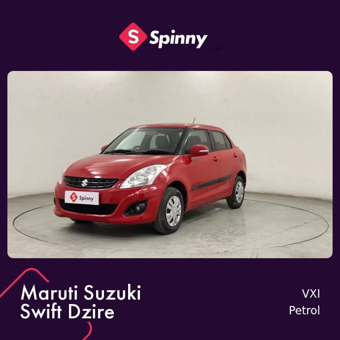 2012 Maruti Suzuki Swift Dzire VXI
