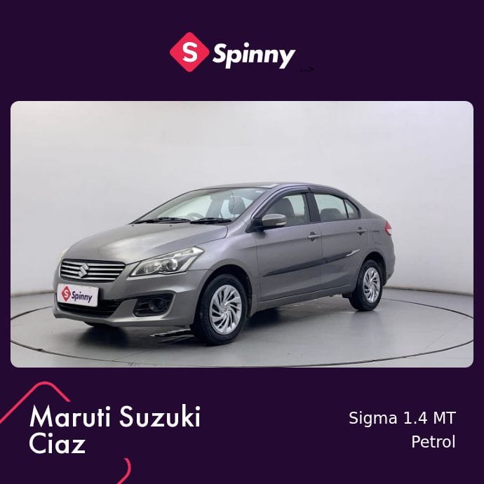 2018 Maruti Suzuki Ciaz Sigma 1.4 MT 2018 Maruti Suzuki Ciaz Sigma 1.4 MT