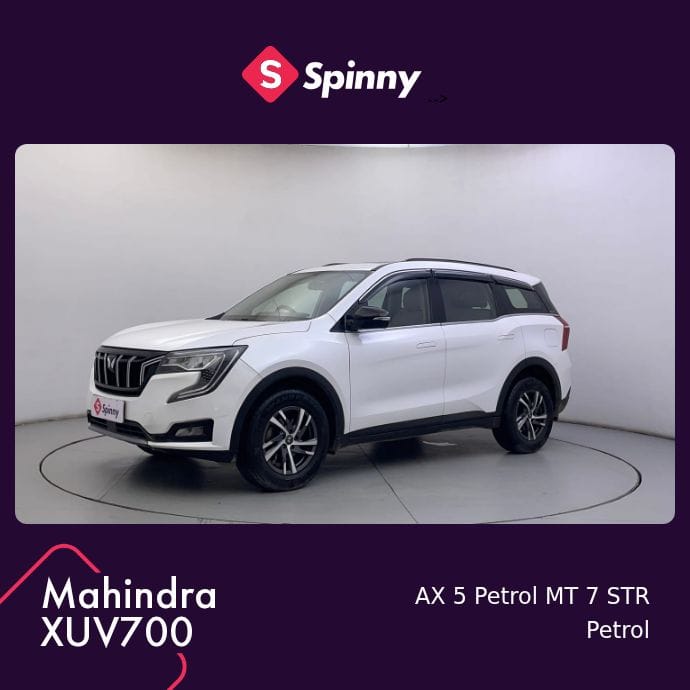 2022 Mahindra XUV700 AX 5 Petrol MT 7 STR 2022 Mahindra XUV700 AX 5 Petrol MT 7 STR