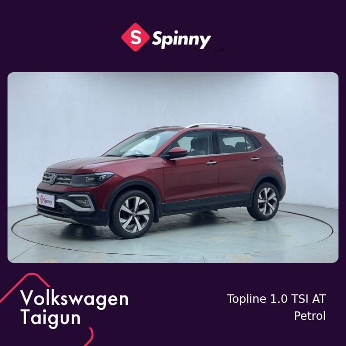 2022 Volkswagen Taigun Topline 1.0 TSI AT 2022 Volkswagen Taigun Topline 1.0 TSI AT