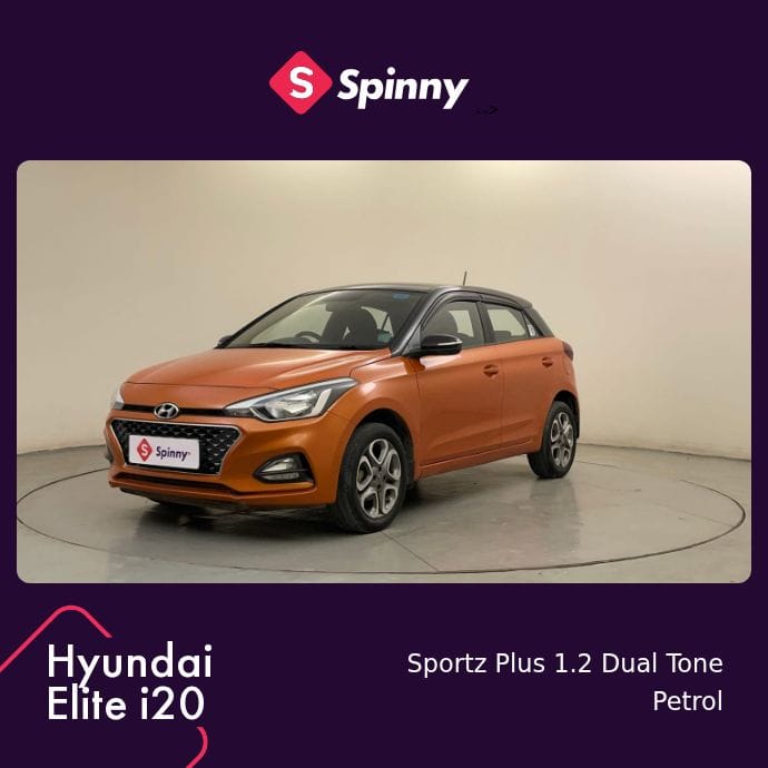 2019 Hyundai Elite i20 Sportz Plus 1.2 Dual Tone