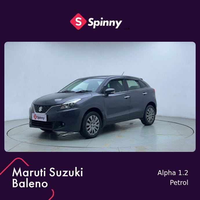 2018 Maruti Suzuki Baleno Alpha 1.2 2018 Maruti Suzuki Baleno Alpha 1.2