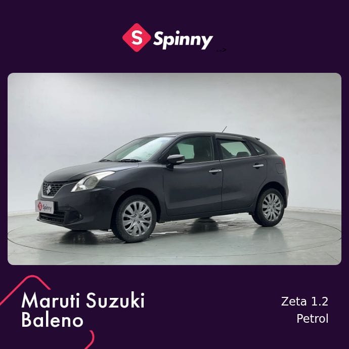 2017 Maruti Suzuki Baleno Zeta 1.2