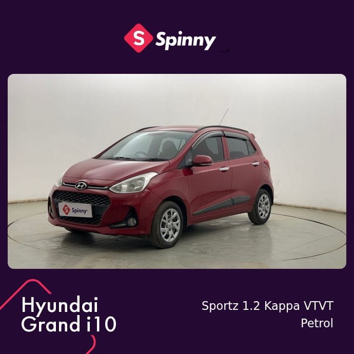 2019 Hyundai Grand i10 Sportz 1.2 Kappa VTVT 2019 Hyundai Grand i10 Sportz 1.2 Kappa VTVT