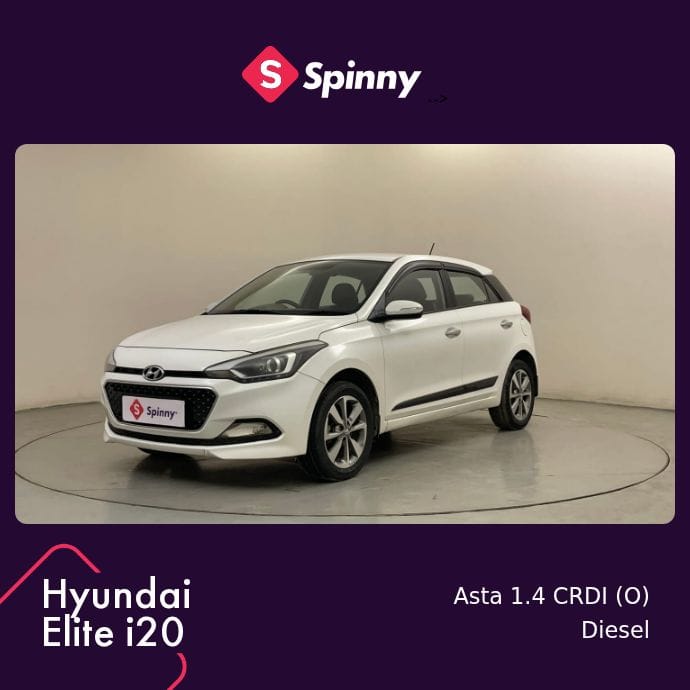 2016 Hyundai Elite i20 Asta 1.4 CRDI (O)