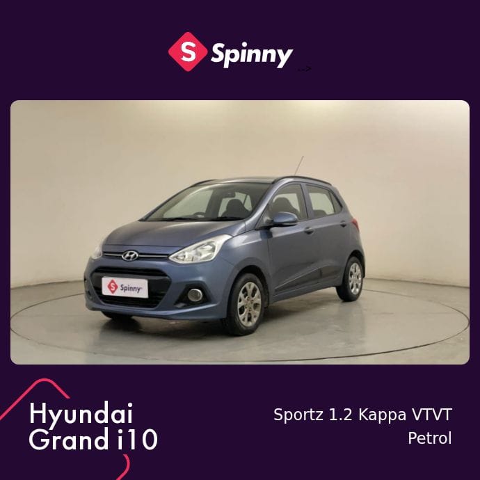 2015 Hyundai Grand i10 Sportz 1.2 Kappa VTVT 2015 Hyundai Grand i10 Sportz 1.2 Kappa VTVT