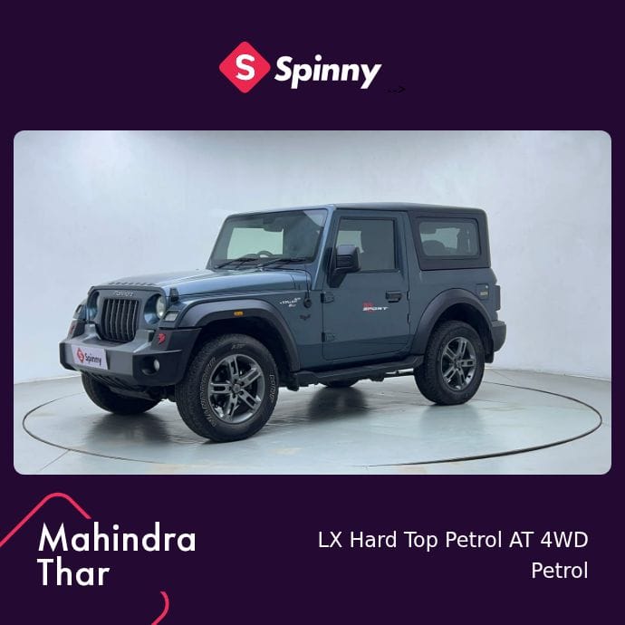 2022 Mahindra Thar LX Hard Top Petrol AT 4WD