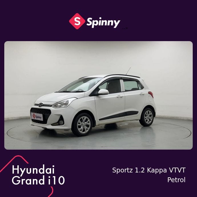 2018 Hyundai Grand i10 Sportz 1.2 Kappa VTVT 2018 Hyundai Grand i10 Sportz 1.2 Kappa VTVT