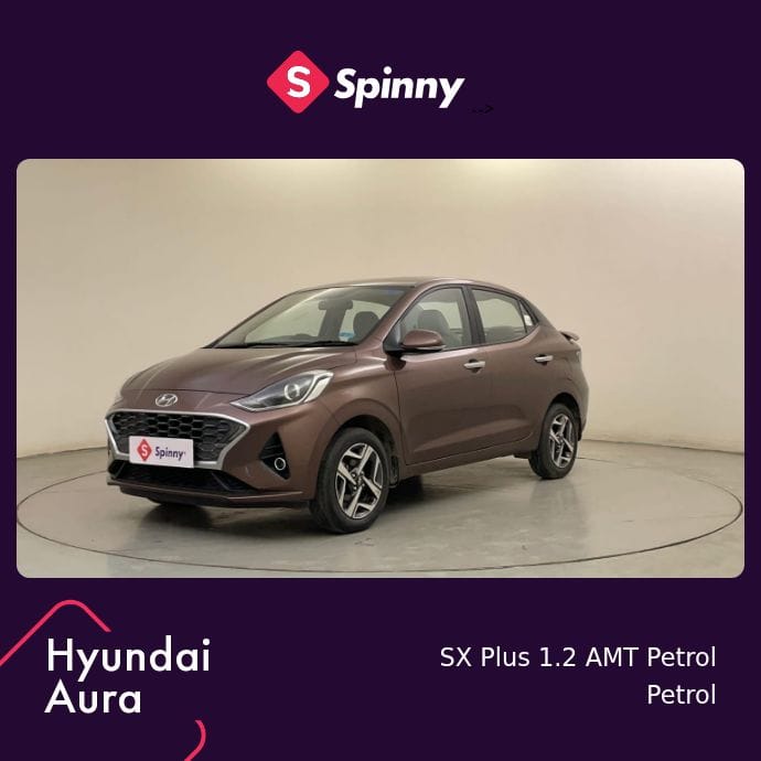 2022 Hyundai Aura SX Plus 1.2 AMT Petrol 2022 Hyundai Aura SX Plus 1.2 AMT Petrol