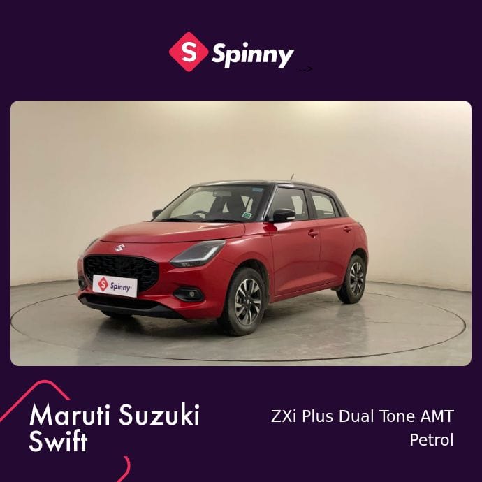2025 Maruti Suzuki Swift ZXi Plus Dual Tone AMT 2025 Maruti Suzuki Swift ZXi Plus Dual Tone AMT