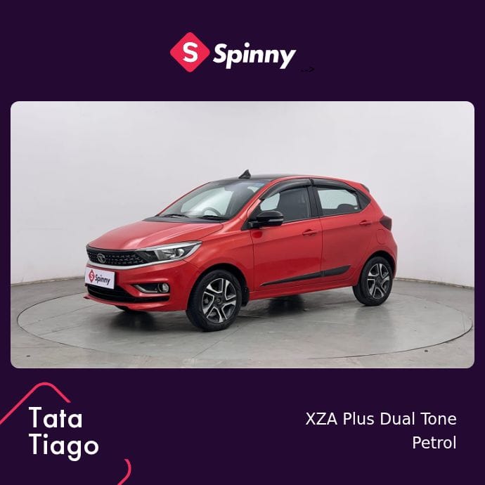 2020 Tata Tiago XZA Plus Dual Tone