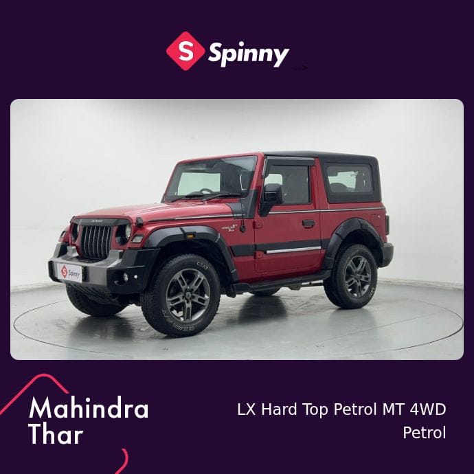 2021 Mahindra Thar LX Hard Top Petrol MT 4WD