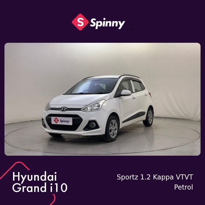 2016 Hyundai Grand i10 Sportz 1.2 Kappa VTVT 2016 Hyundai Grand i10 Sportz 1.2 Kappa VTVT