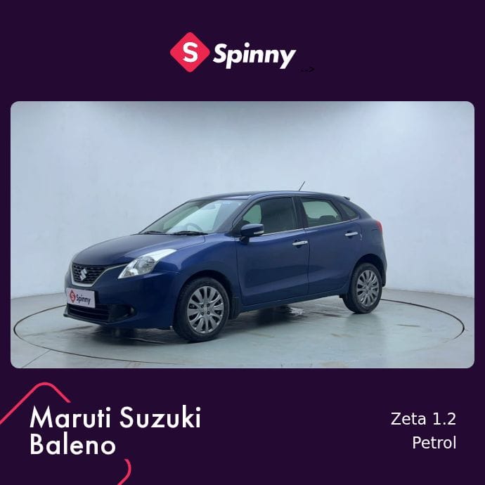 2018 Maruti Suzuki Baleno Zeta 1.2 2018 Maruti Suzuki Baleno Zeta 1.2