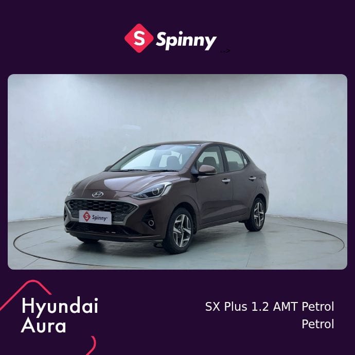 2020 Hyundai Aura SX Plus 1.2 AMT Petrol 2020 Hyundai Aura SX Plus 1.2 AMT Petrol