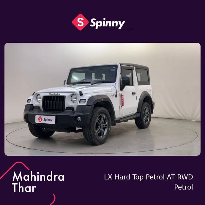2024 Mahindra Thar LX Hard Top Petrol AT RWD