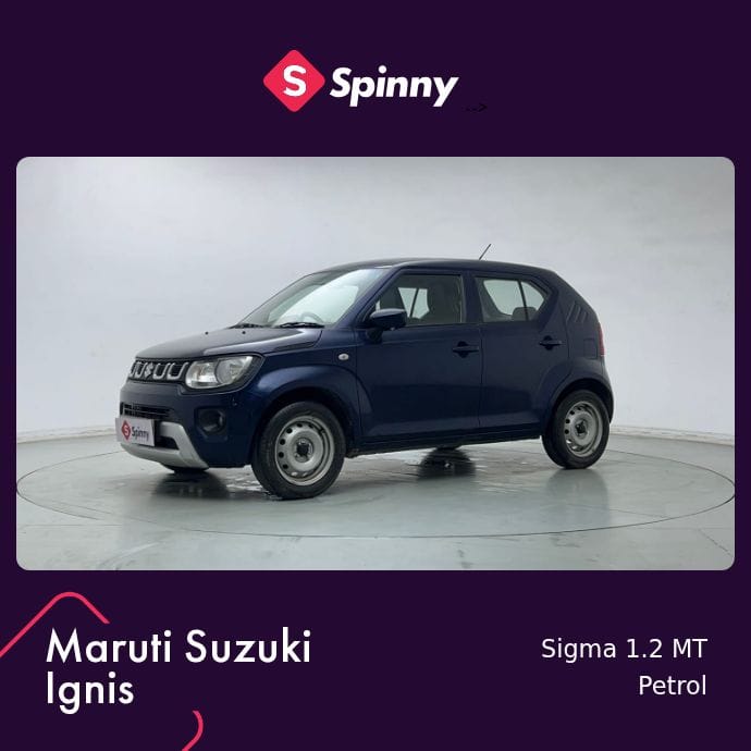 2022 Maruti Suzuki Ignis Sigma 1.2 MT