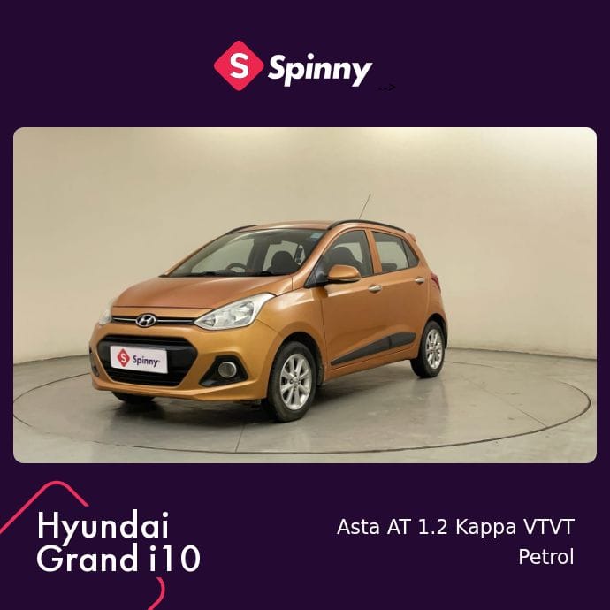 2015 Hyundai Grand i10 Asta AT 1.2 Kappa VTVT 2015 Hyundai Grand i10 Asta AT 1.2 Kappa VTVT