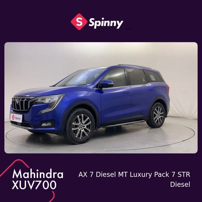 2023 Mahindra XUV700 AX 7 Diesel MT Luxury Pack 7 STR 2023 Mahindra XUV700 AX 7 Diesel MT Luxury Pack 7 STR