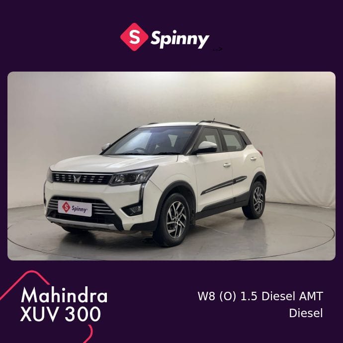 2022 Mahindra XUV 300 W8 (O) 1.5 Diesel AMT 2022 Mahindra XUV 300 W8 (O) 1.5 Diesel AMT
