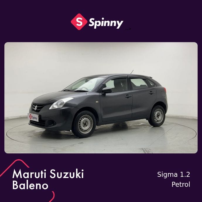 2017 Maruti Suzuki Baleno Sigma 1.2 2017 Maruti Suzuki Baleno Sigma 1.2