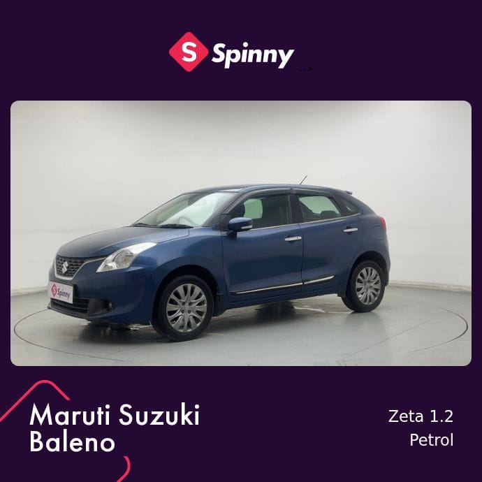 2017 Maruti Suzuki Baleno Zeta 1.2
