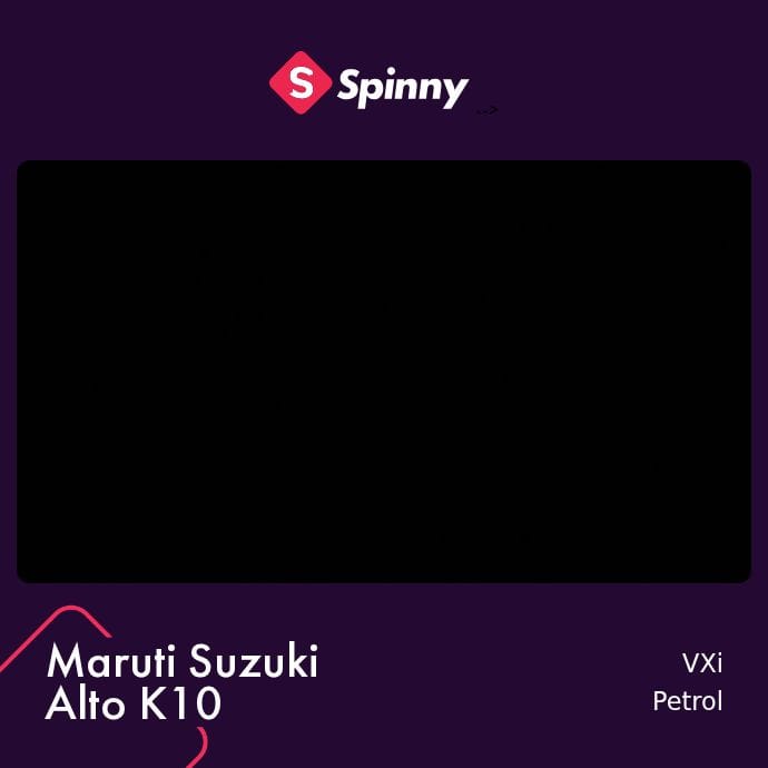 2018 Maruti Suzuki Alto K10 VXi