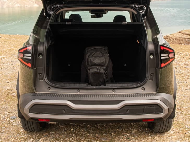 New Renault Duster interior DICKY DOOR OPEN VIEW