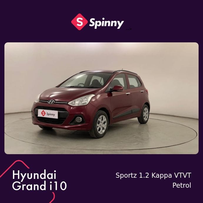 2013 Hyundai Grand i10 Sportz 1.2 Kappa VTVT 2013 Hyundai Grand i10 Sportz 1.2 Kappa VTVT