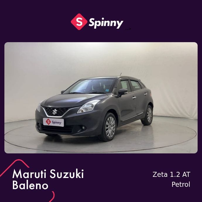 2016 Maruti Suzuki Baleno Zeta 1.2 AT