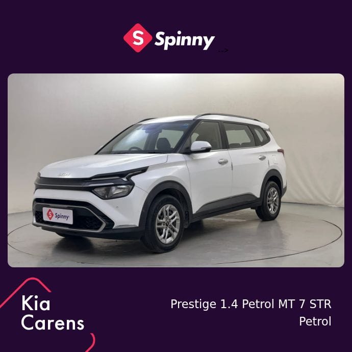 2022 Kia Carens Prestige 1.4 Petrol MT 7 STR 2022 Kia Carens Prestige 1.4 Petrol MT 7 STR