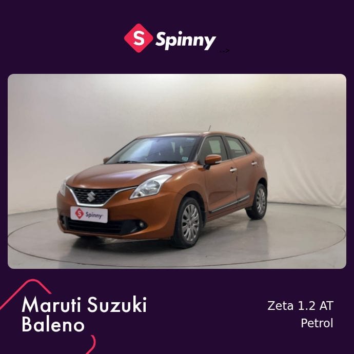 2017 Maruti Suzuki Baleno Zeta 1.2 AT