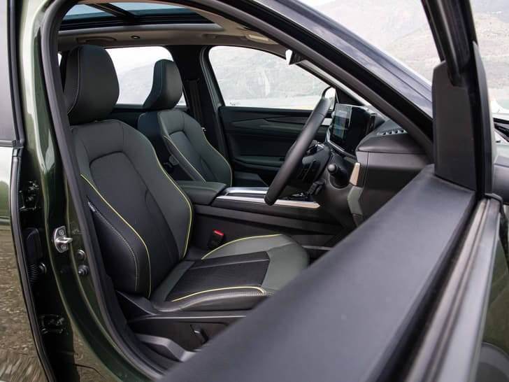 New Renault Duster interior RIGHT FRONT DOOR OPEN VIEW
