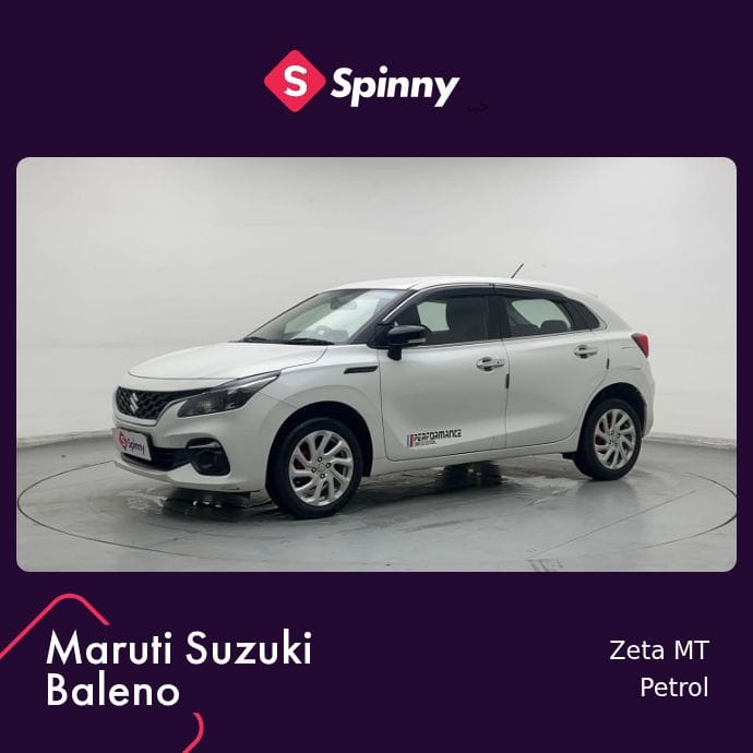 2025 Maruti Suzuki Baleno Zeta MT