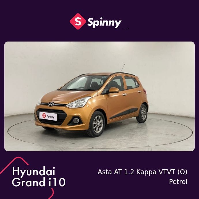 2016 Hyundai Grand i10 Asta AT 1.2 Kappa VTVT (O) 2016 Hyundai Grand i10 Asta AT 1.2 Kappa VTVT (O)