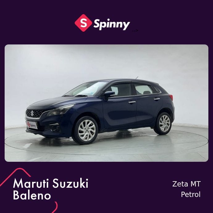 2022 Maruti Suzuki Baleno Zeta MT