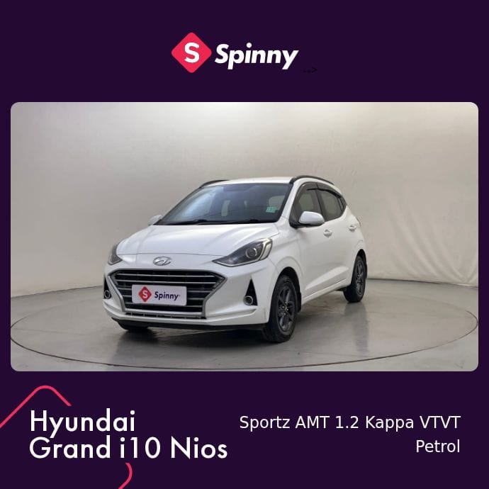 2021 Hyundai Grand i10 Nios Sportz AMT 1.2 Kappa VTVT 2021 Hyundai Grand i10 Nios Sportz AMT 1.2 Kappa VTVT