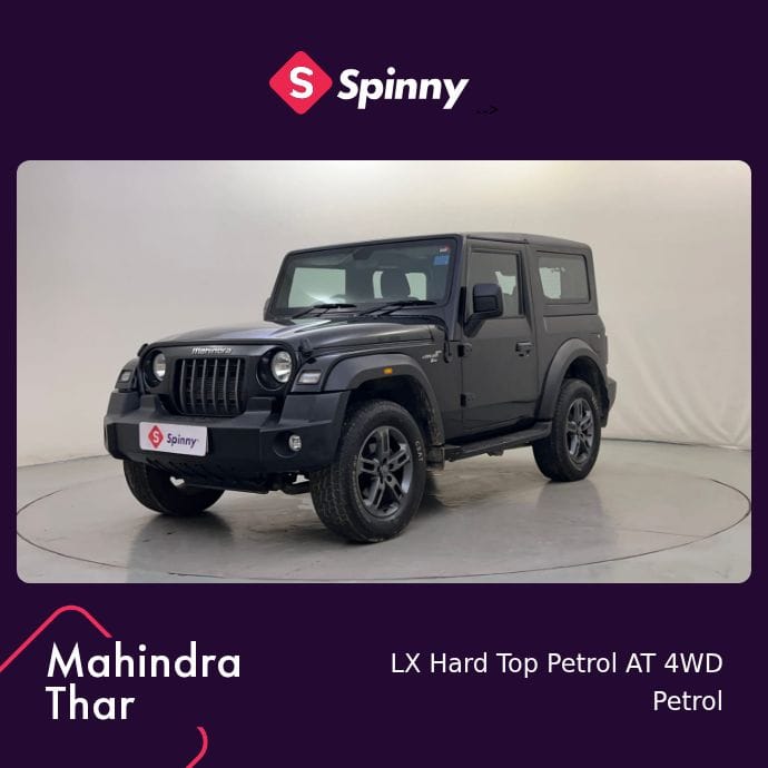 2023 Mahindra Thar LX Hard Top Petrol AT 4WD 2023 Mahindra Thar LX Hard Top Petrol AT 4WD