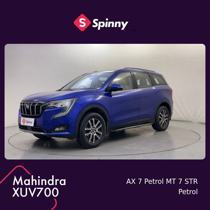 2022 Mahindra XUV700 AX 7 Petrol MT 7 STR 2022 Mahindra XUV700 AX 7 Petrol MT 7 STR