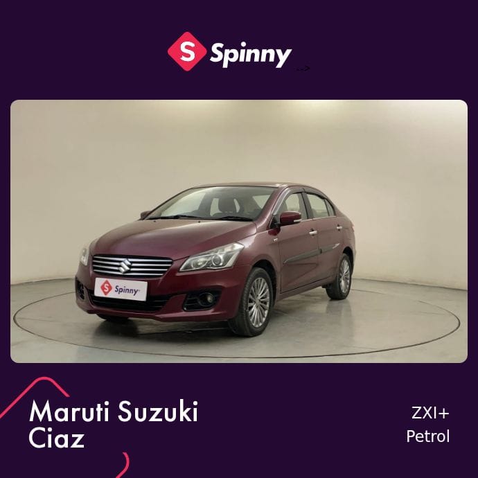 2016 Maruti Suzuki Ciaz ZXI+