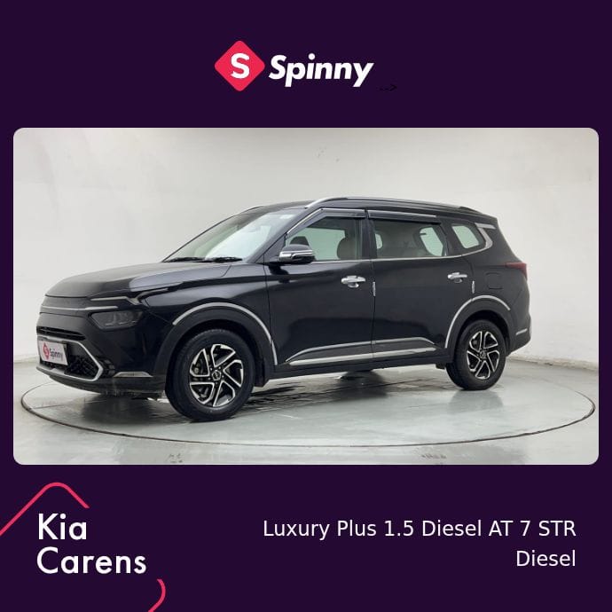 2023 Kia Carens Luxury Plus 1.5 Diesel AT 7 STR