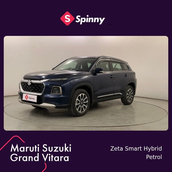 2024 Maruti Suzuki Grand Vitara Zeta Smart Hybrid 2024 Maruti Suzuki Grand Vitara Zeta Smart Hybrid