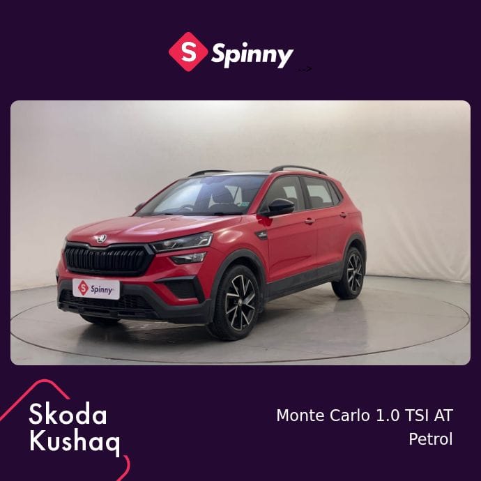 2023 Skoda Kushaq Monte Carlo 1.0 TSI AT
