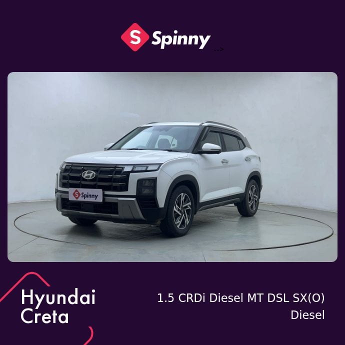 2024 Hyundai Creta 1.5 CRDi Diesel MT DSL SX(O)